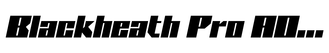 Blackheath Pro AOE Italic